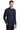 Navy Port Authority Silk Touch Performance Long Sleeve Polo. K540LS plain