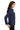 Navy Port Authority Women's Silk Touch Long Sleeve Polo. L500LS plain