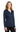 Navy Port Authority Women's Silk Touch Performance Long Sleeve Polo. L540LS plain