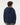 Navy Unisex Zipper Fleece Hoodie - 3331