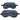 Navy/Ocean Bouquet Scented Satin Sleep Mask plain