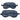 Navy/Ocean Bouquet Scented Satin Sleep Mask