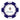 Navy/White Ahead Poker Chip with Ball Marker