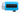 Neon Blue Koozie® Magnetic RPET  Can Cooler plain