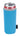 Neon Blue Koozie® Magnetic Slim Can Cooler plain