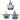 Neri Recycled Mesh Foldable Tote Bag - 45L plain grouped