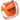 Orange Clearview Pedometer