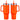 Orange Genoa 40 oz Vacuum Insulated Travel Mug with Straw plain