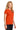 Orange Gildan Women's Heavy Cotton 100% Cotton T-Shirt. 5000L plain