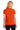 Orange Gildan Women's Heavy Cotton 100% Cotton T-Shirt. 5000L plain