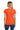 Orange Gildan Women's Heavy Cotton 100% Cotton T-Shirt. 5000L plain