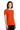 Orange Gildan Women's Ultra Cotton 100% US Cotton T-Shirt. 2000L plain