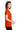 Orange Gildan Women's Ultra Cotton 100% US Cotton T-Shirt. 2000L