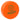 Orange Hockey Puck Stress Reliever