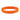 ORANGE Single Color Silicone Bracelet plain grouped