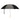 PEWTER WITH BLACK 60" Arc Golf Umbrella plain grouped