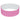 PINK WITH WHITE 1" Silicone Bracelet plain grouped