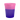 Pink/Violet - Pink/Violet Garyline® Cups-on-the-Go Color-Changing Stadium Cup - 16 oz. plain