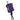 Purple Cozy Clip 0.5 oz Hand Sanitizer plain
