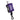 Purple Cozy Clip 0.5 oz Hand Sanitizer