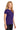 Purple Gildan Women's Heavy Cotton 100% Cotton T-Shirt. 5000L plain