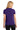 Purple Gildan Women's Heavy Cotton 100% Cotton T-Shirt. 5000L plain