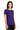 Purple Gildan Women's Ultra Cotton 100% US Cotton T-Shirt. 2000L plain
