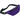 Purple Hipster Budget Fanny Pack plain