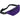 Purple Hipster Budget Fanny Pack plain