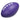 Purple Small Football Stress Reliever plain