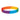 RAINBOW Single Color Silicone Bracelet plain grouped