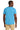 Rear View of AquaticBl Jerzees Classics Unisex Cotton T-Shirt 363M plain