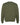 Rear View of Army Heather Midweight Crewneck Sweatshirt - SS3000