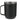 Rear View of Black CamelBak Camp Mug 12oz plain