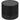 Rear View of Black Cylinder Bluetooth Speaker plain