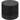 Rear View of Black Cylinder Bluetooth Speaker plain