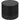 Rear View of Black Cylinder Bluetooth Speaker plain