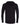 Rear View of Black/ Dark Grey Softstyle® Lightweight Hooded Long Sleeve T-Shirt - 987