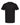 Rear View of Black Deluxe Blend V-Neck T-Shirt - 3543