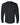 Rear View of Black DryBlend® 50/50 Long Sleeve T-Shirt - 8400