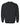 Rear View of Black DryBlend® Crewneck Sweatshirt - 12000