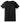 Rear View of Black Gildan Women's Ultra Cotton 100% US Cotton T-Shirt. 2000L plain