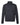 Rear View of Black Heather Drop Line Fleece Jacket - M16223