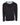 Rear View of Black/ Heather Grey Laguna Hoodie - 9301