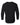 Rear View of Black Heavy Cotton™ Youth Long Sleeve T-Shirt - 5400B