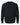 Rear View of Black Laguna Raglan Crewneck Sweatshirt - 9000