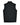 Rear View of Black Men's Cruise Two-Layer Fleece Bonded Soft Shell Vest - CE701