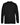 Rear View of Black Men's Easy Blend™ Long Sleeve Polo - M265L
