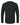 Rear View of Black Performance® Long Sleeve T-Shirt - 42400
