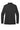 Rear View of Black Port Authority Women's Silk Touch Long Sleeve Polo. L500LS plain